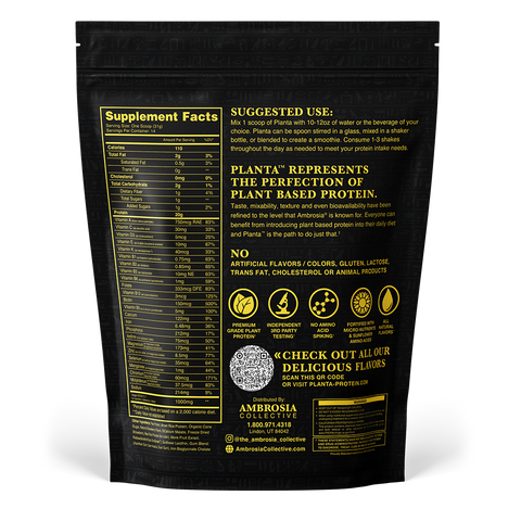 14 Servings Planta Premium Plant Protein