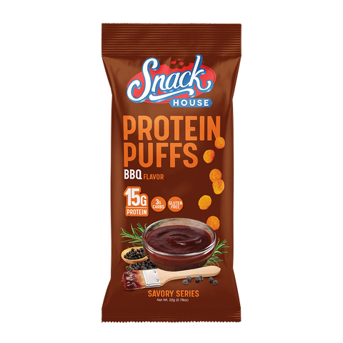 Snack House Protein Puffs - 8-Pack Box (All Flavors)