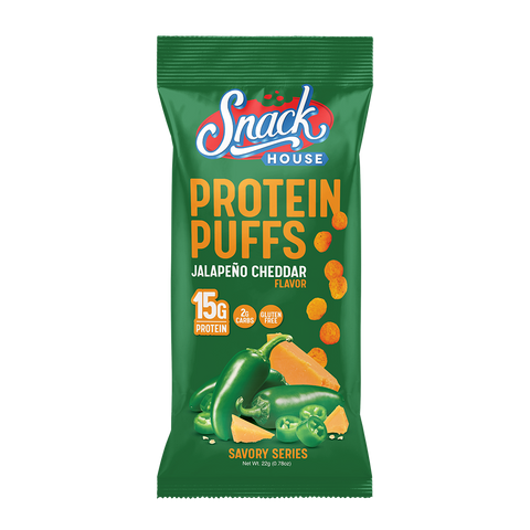 Snack House Protein Puffs - 8-Pack Box (All Flavors)