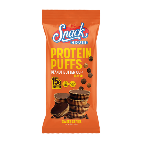 Snack House Protein Puffs - 8-Pack Box (All Flavors)