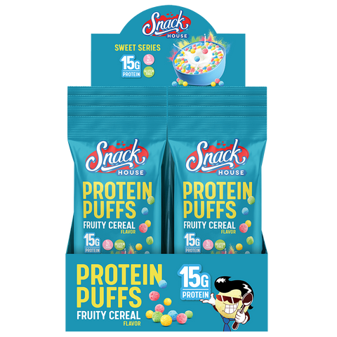 Snack House Protein Puffs - 8-Pack Box (All Flavors)