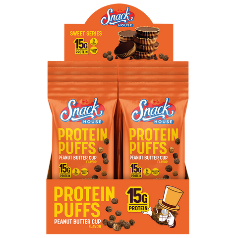 Snack House Protein Puffs - 8-Pack Box (All Flavors)