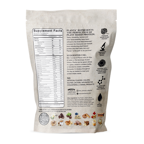 Planta® Premium Plant Protein - 25 Servings