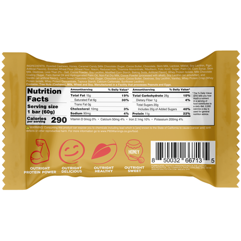 The Outright Bar - World's Best Protein Bar (12 Pack Box of Bars)