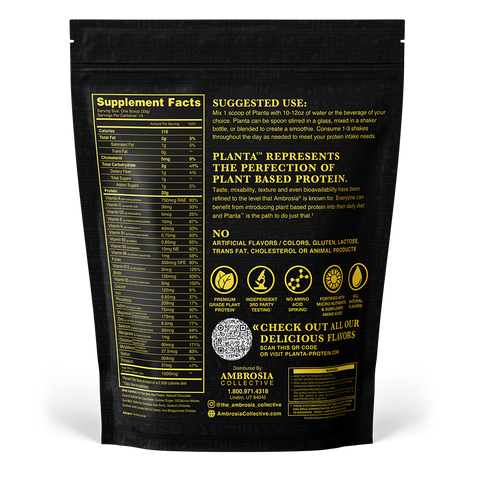 14 Servings Planta Premium Plant Protein