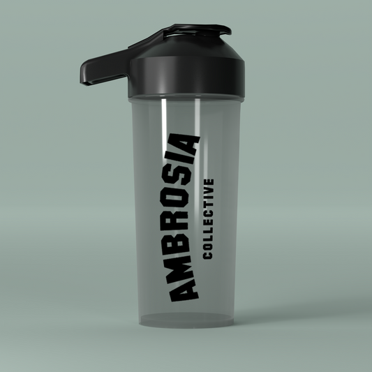 Ambrosia Collective Translucent & Black Sport Shaker