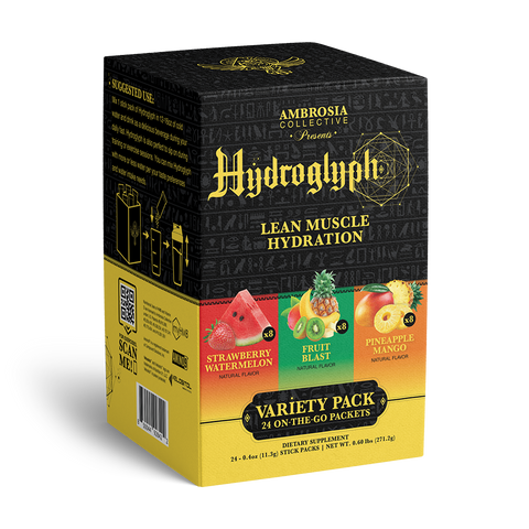 Hydroglyph™ - Hydration Stick Packs (24ct Variety)