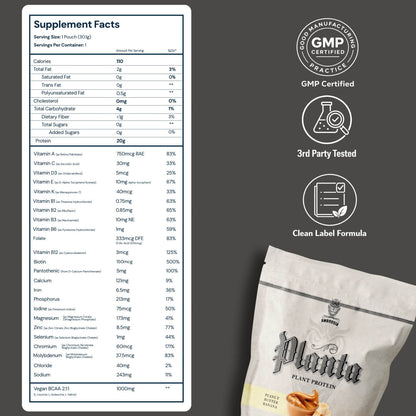 Planta® - Premium Plant Protein (25 Servings)
