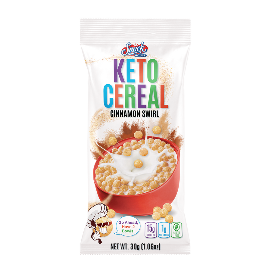 Snack House Keto Cereal® - 8-Pack Box