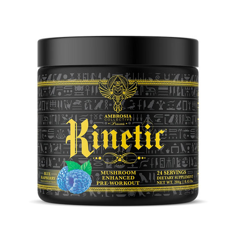 Ambrosia Collective's Kinetic Mushroom Enhanced Pre-Workout - 24