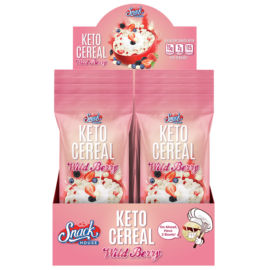 Snack House Keto Cereal® - 8-Pack Box